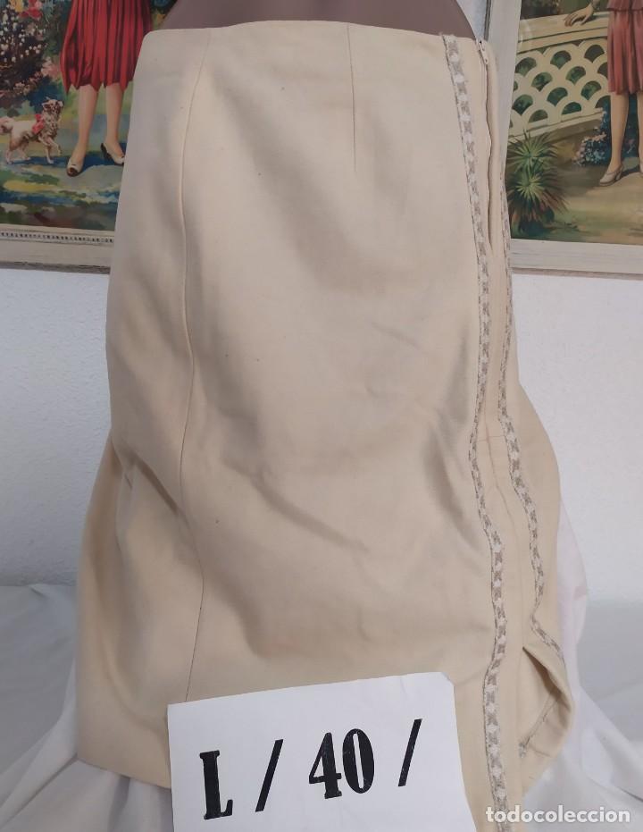 Vintage: Falda beige zara Talla L - Foto 1