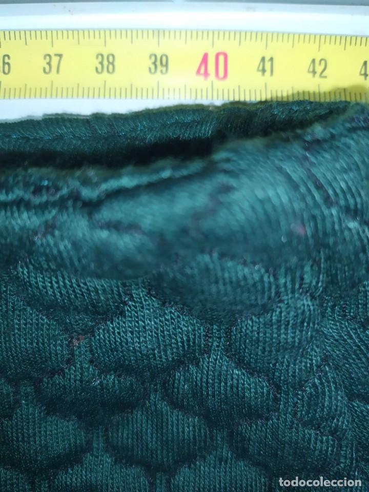 Vintage: Falda Corta Verde Oscuro Talla L - Foto 2