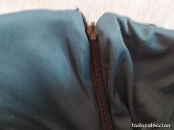 Vintage: Falda Corta Verde Oscuro Talla L - Foto 3