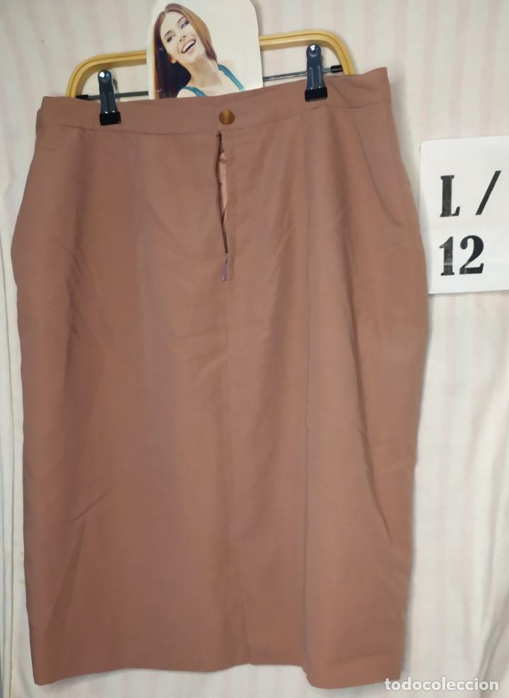 Vintage: Falda marron Talla L - Foto 1