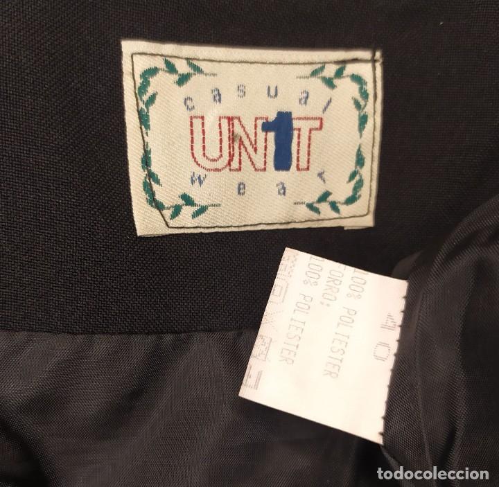 Vintage: Falda negra unit Talla L - Foto 2
