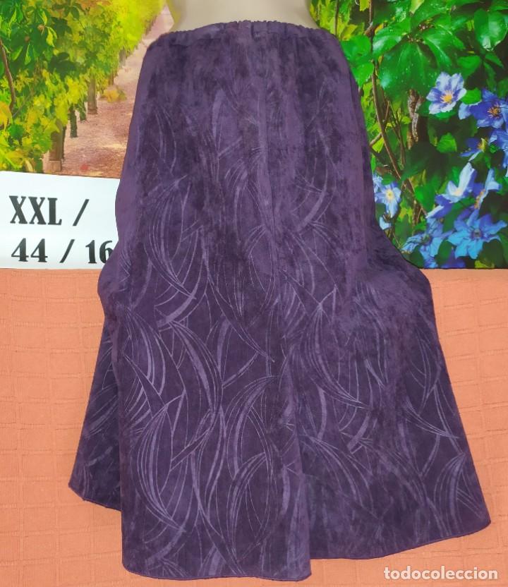 Vintage: Falda morada Talla XXL - Foto 1