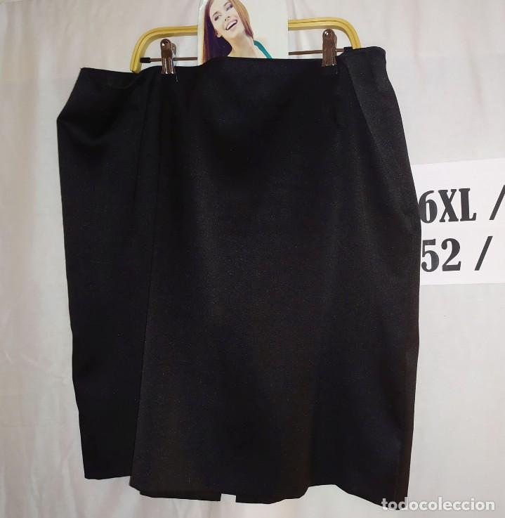 Vintage: Falda negro formal Talla 6XL - Foto 1