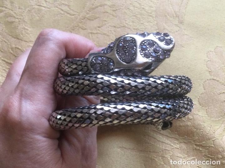 Vintage: PULSERA BRAZALETE VINTAGE CON FORMA DE SERPIENTE - Foto 2