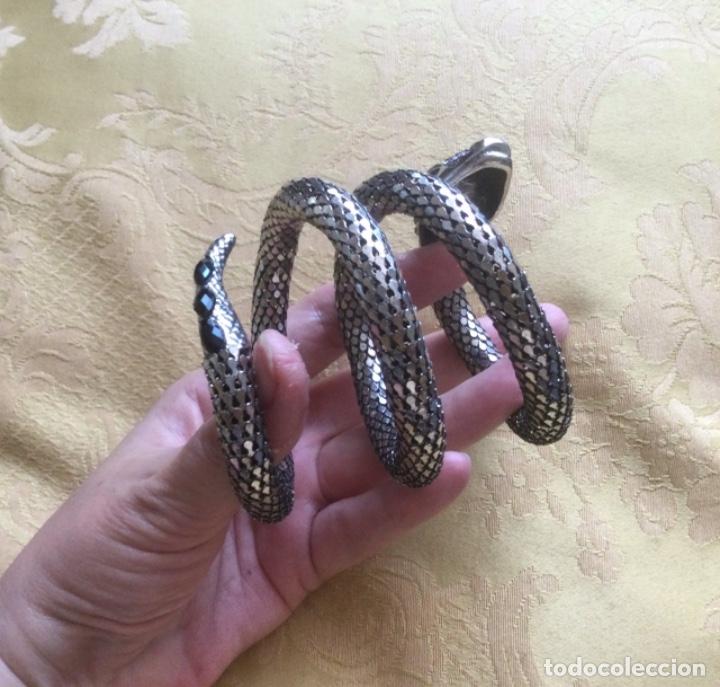 Vintage: PULSERA BRAZALETE VINTAGE CON FORMA DE SERPIENTE - Foto 4