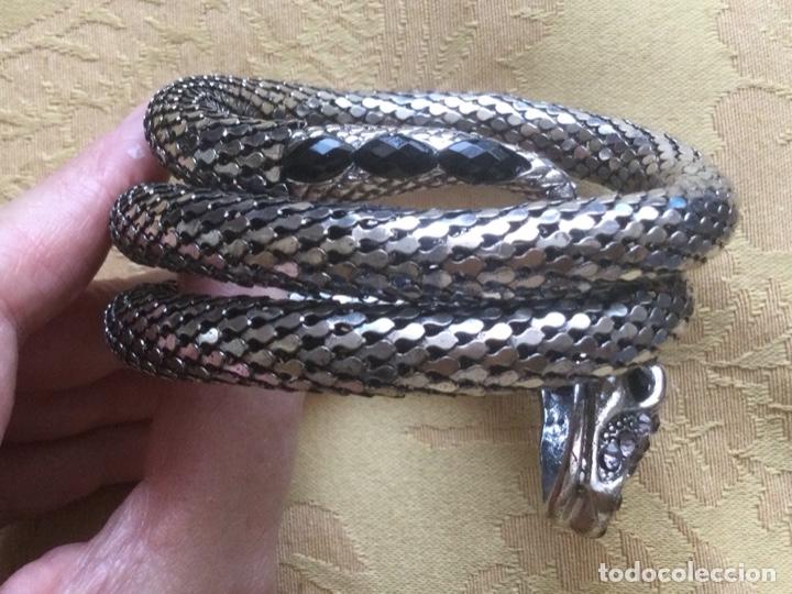 Vintage: PULSERA BRAZALETE VINTAGE CON FORMA DE SERPIENTE - Foto 5