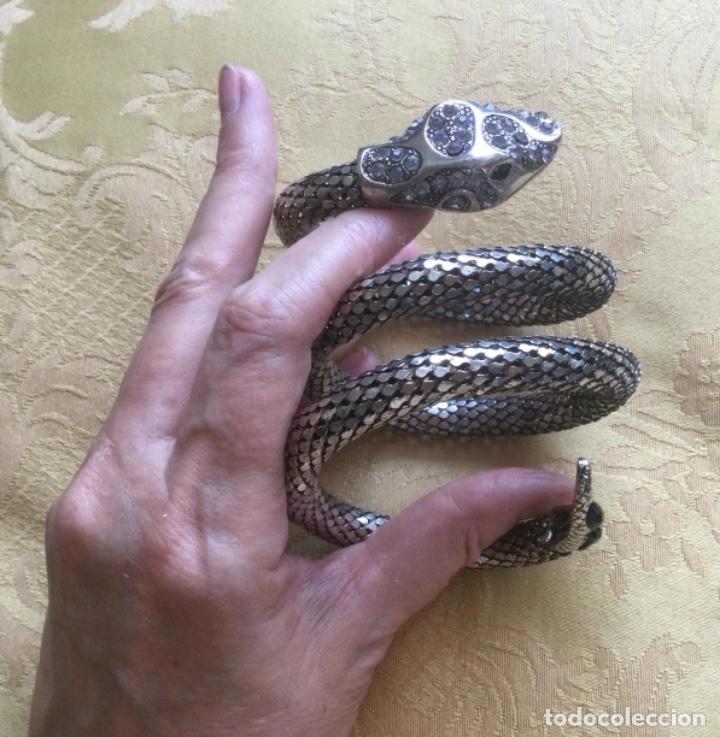 Vintage: PULSERA BRAZALETE VINTAGE CON FORMA DE SERPIENTE - Foto 6