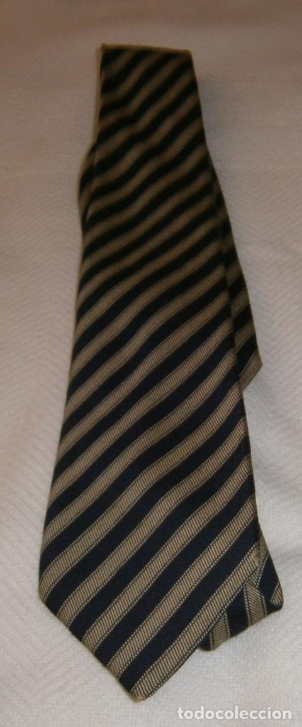 Vintage: corbata de HARRODS lana y algodon - Foto 1