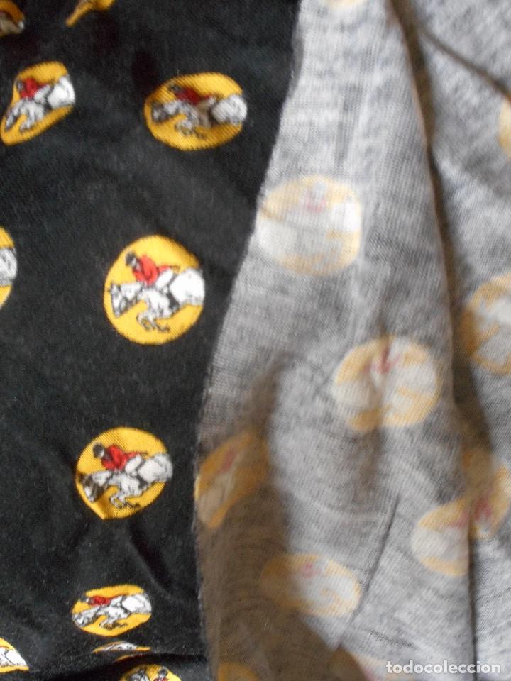 Vintage: PIEZA DE TELA DE PUNTO ESTAMPADO DE LOS A&Ntilde;OS 70 - 3 M. X 68 CM.