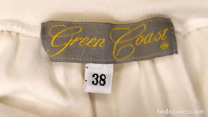 Vintage: Falda blanco elastico Green Coast Talla M - Foto 2