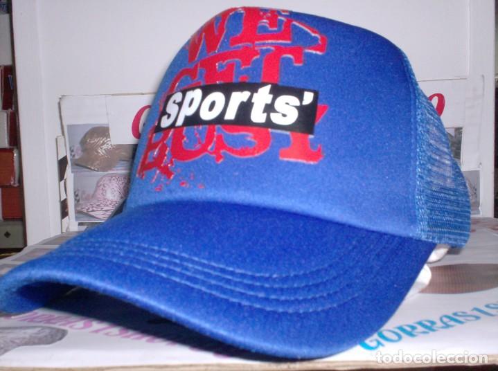 Vintage: GORRA FASHION REJILLA DISE&Ntilde;O SPORT T & B POLIE/NYLON CIERRE REGULABLE ATRAS.BONITA