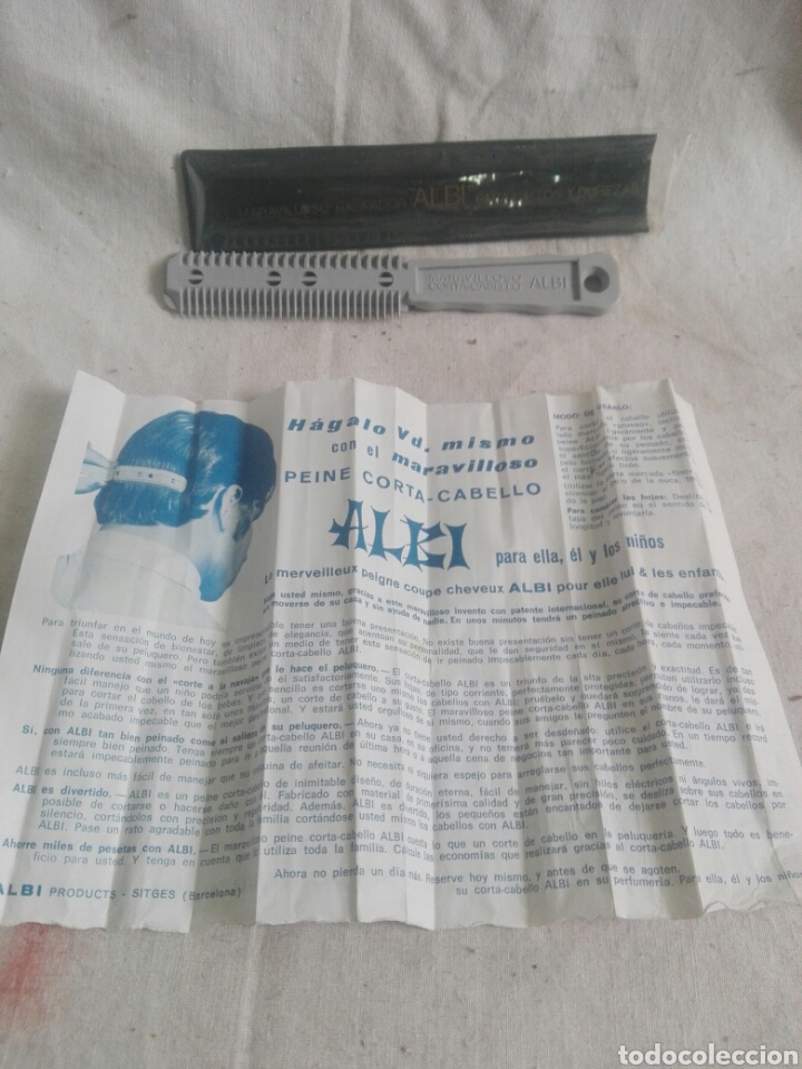 Vintage: Corta cabello all&iacute; con instrucciones - Foto 1