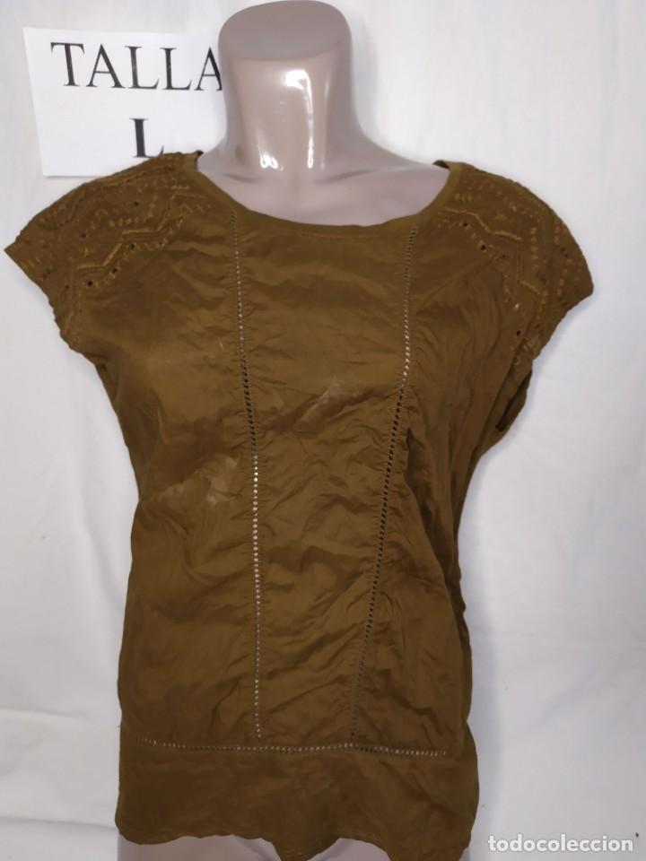 Vintage: Blusa marron de promod Talla L - Foto 1