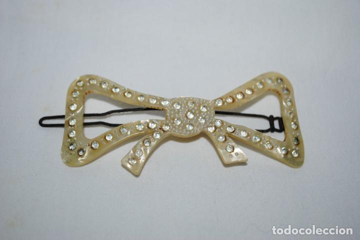 Vintage: ANTIGUO PASADOR ELEGANTE PARA EL PELO - Foto 1