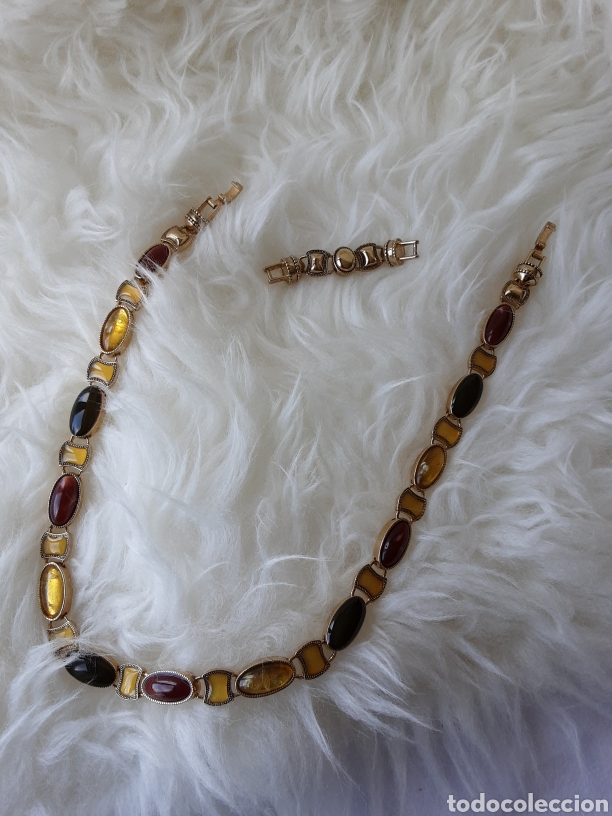 Vintage: VINTAGE. CONJUNTO COLLAR + PULSERA. MARCA MONET - Foto 7