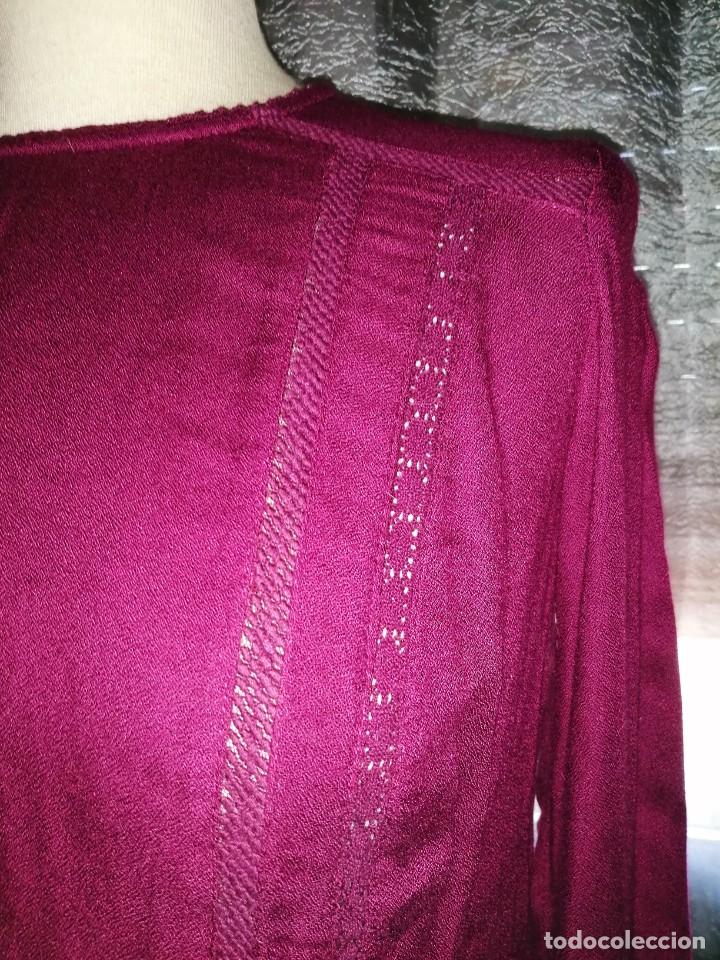Vintage: Blusa bordada - Foto 3