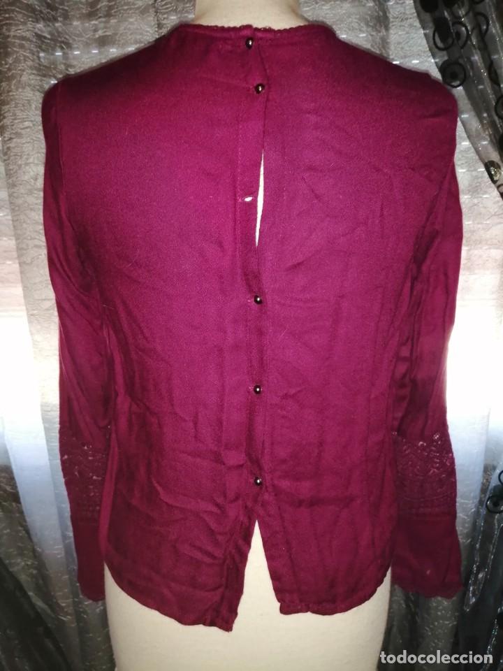 Vintage: Blusa bordada - Foto 6