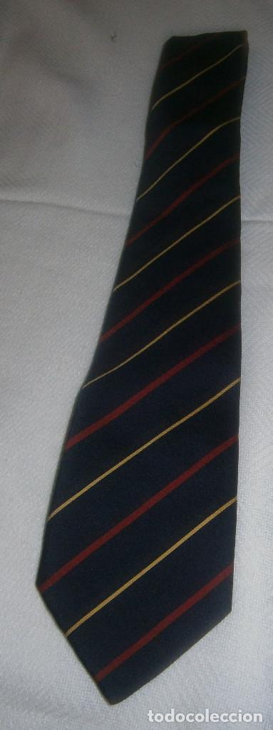 Vintage: corbata inglesa tergal de un colegio britanico - Foto 1