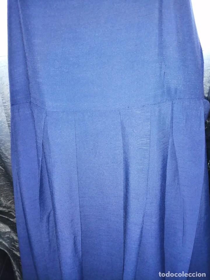 Vintage: Vestido azul de vuelo - Foto 3