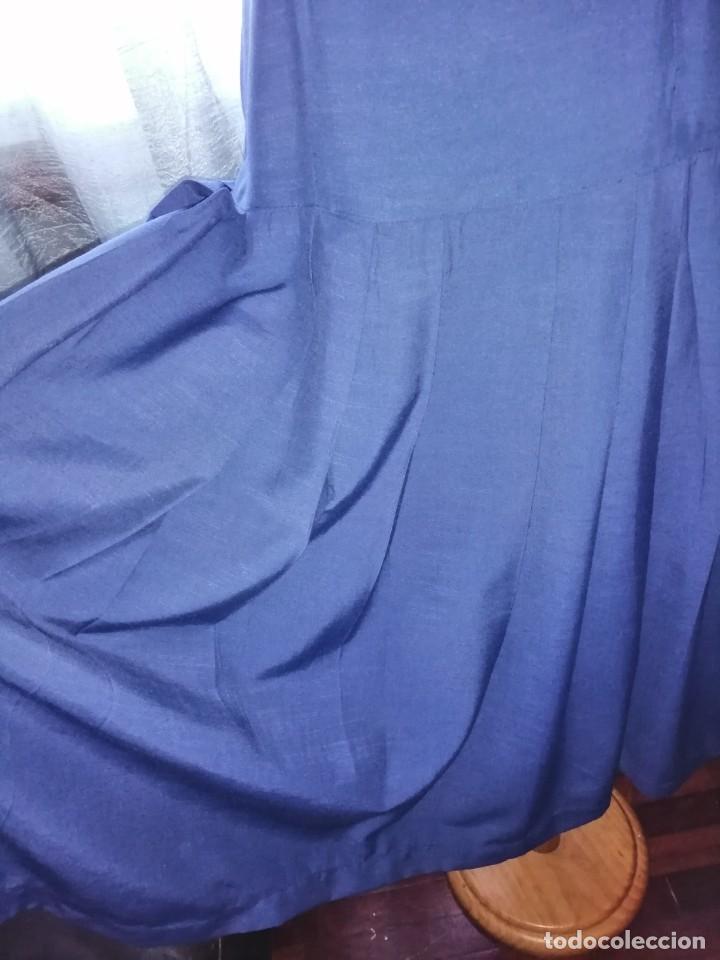 Vintage: Vestido azul de vuelo - Foto 4