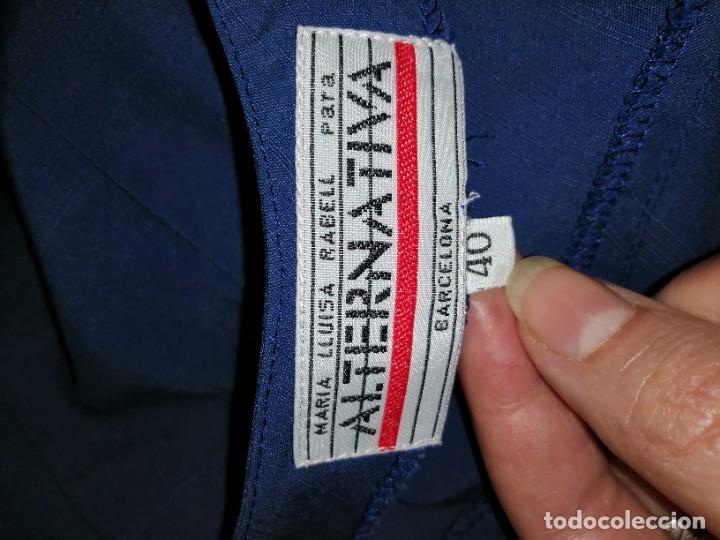 Vintage: Vestido azul de vuelo - Foto 10