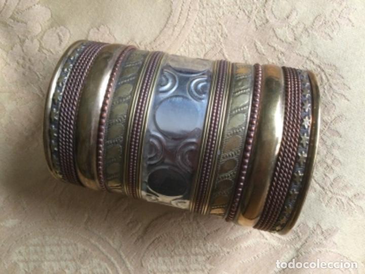Vintage: BRAZALETE VINTAGE LAT&Oacute;N LABRADO - Foto 1
