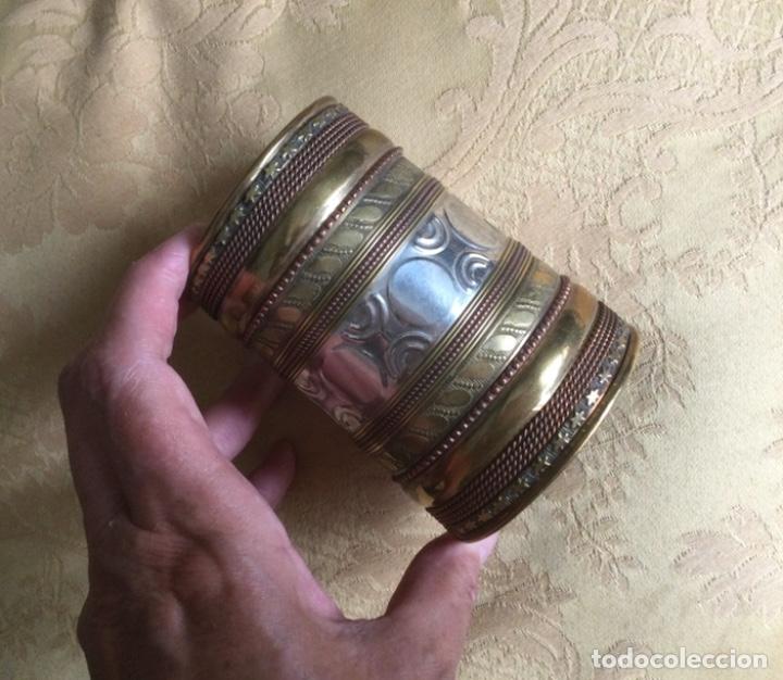 Vintage: BRAZALETE VINTAGE LAT&Oacute;N LABRADO - Foto 6