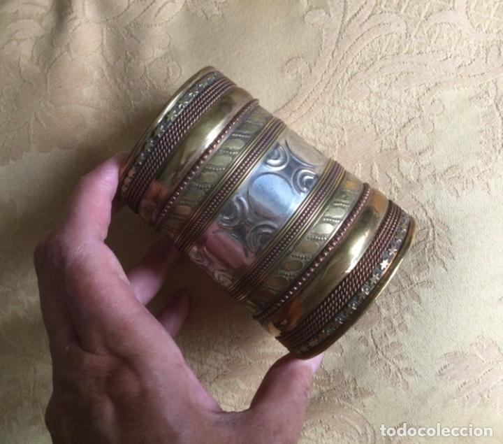 Vintage: BRAZALETE VINTAGE LAT&Oacute;N LABRADO - Foto 7
