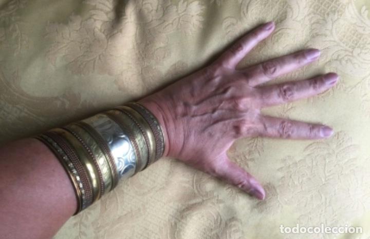 Vintage: BRAZALETE VINTAGE LAT&Oacute;N LABRADO - Foto 8