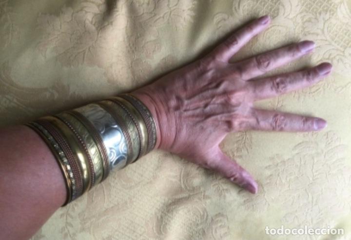 Vintage: BRAZALETE VINTAGE LAT&Oacute;N LABRADO - Foto 9