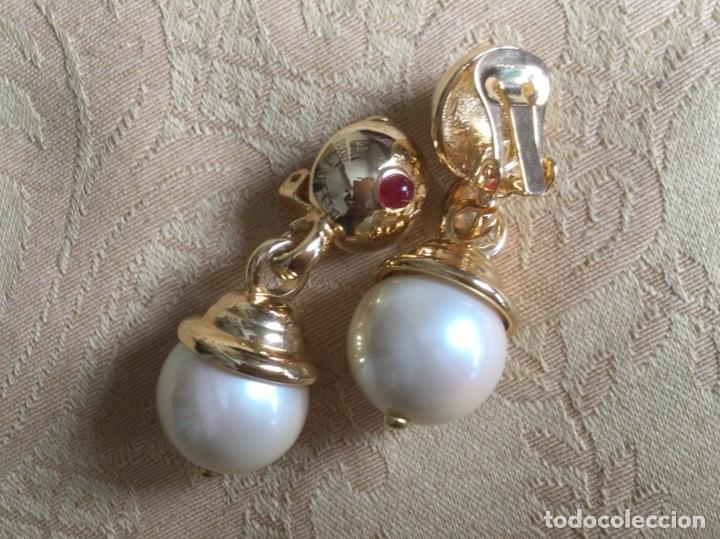 Vintage: PENDIENTES VINTAGE A&Ntilde;OS 80 PERLA - Foto 7