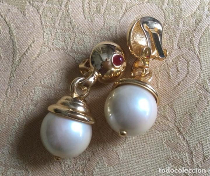 Vintage: PENDIENTES VINTAGE A&Ntilde;OS 80 PERLA - Foto 8