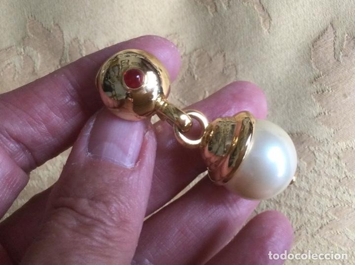 Vintage: PENDIENTES VINTAGE A&Ntilde;OS 80 PERLA - Foto 11
