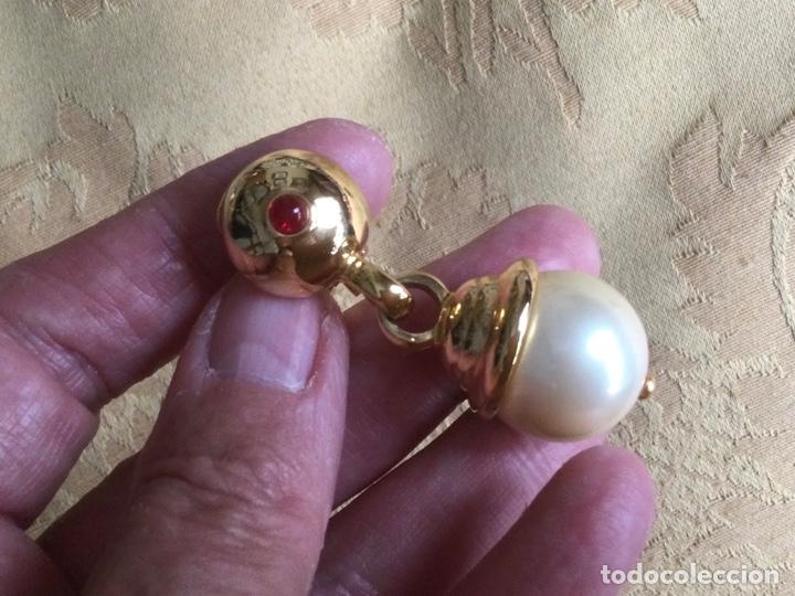 Vintage: PENDIENTES VINTAGE A&Ntilde;OS 80 PERLA - Foto 12