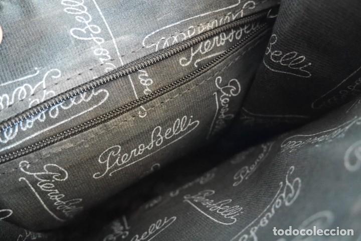 Vintage: Bolso de piel Piero Belli - Foto 9