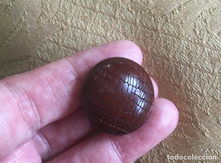 Vintage: PENDIENTES A&Ntilde;OS 80 DE PASTA EFECTO PIEL - Foto 6