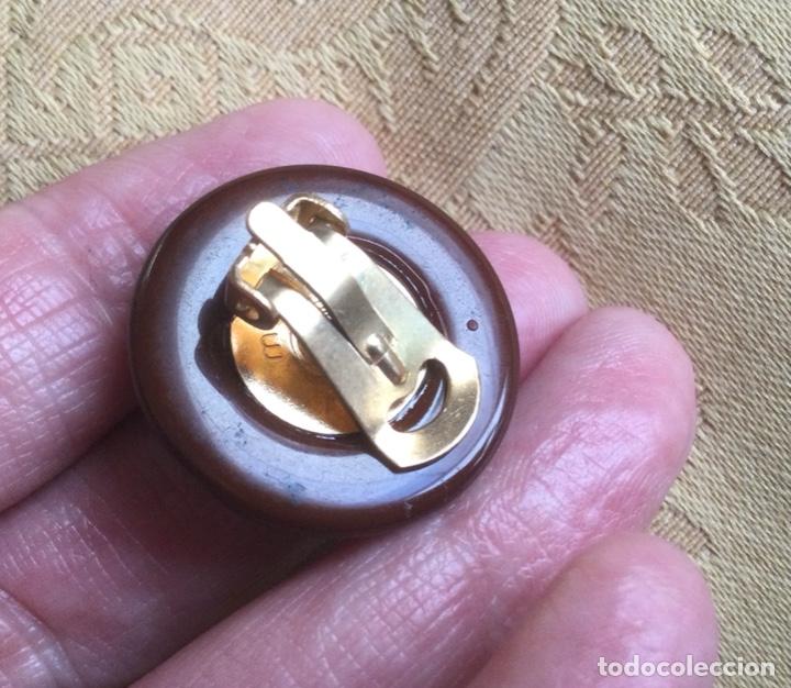 Vintage: PENDIENTES A&Ntilde;OS 80 DE PASTA EFECTO PIEL - Foto 13
