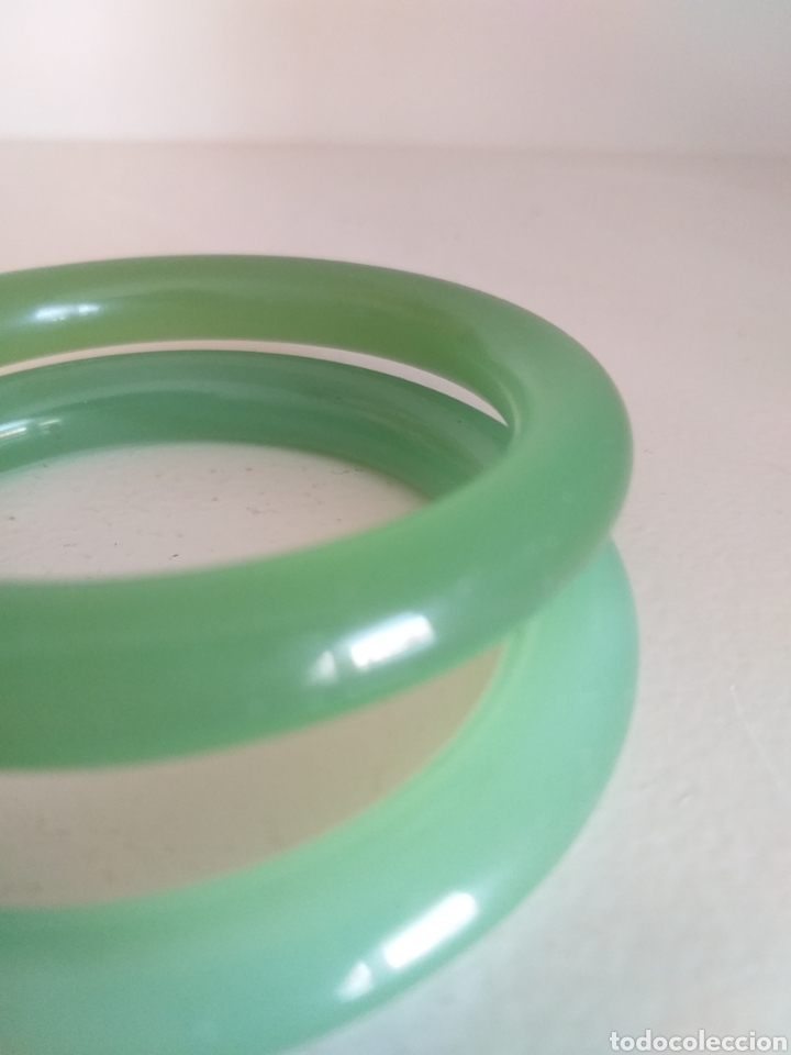 Vintage: Dos pulseras de jade - Foto 3
