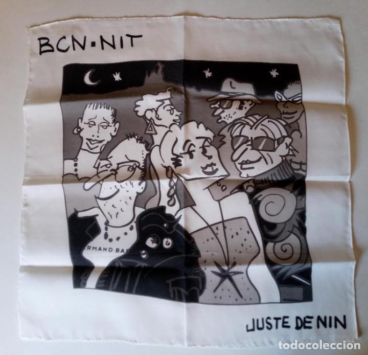 Vintage: Pa&ntilde;uelo &rdquo;BCN-NIT&rdquo;, Juste de Nin - Foto 2