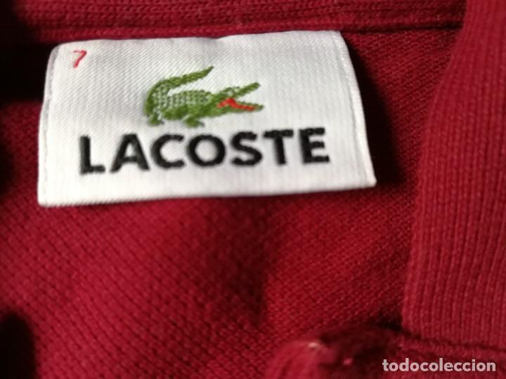Vintage: Polo Lacoste talla 7. Original franc&eacute;s. - Foto 2