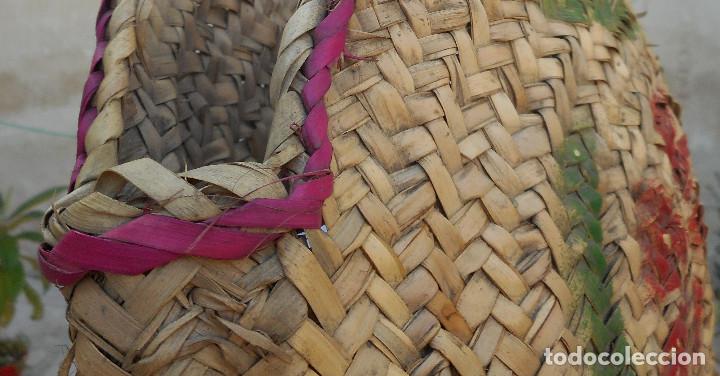 Vintage: BOLSO DE PAJA DE LOS A&Ntilde;OS 40 - Foto 3