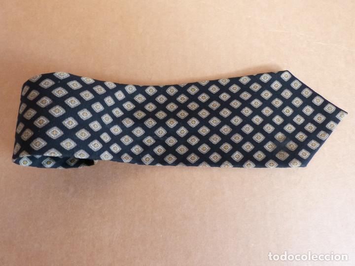 Vintage: Corbata vintage de rombos en lana - Foto 4