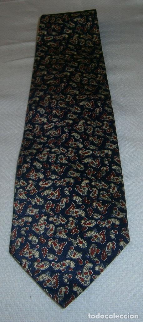 Vintage: corbata semi seda hecha a mano Sette&Bello - Foto 1