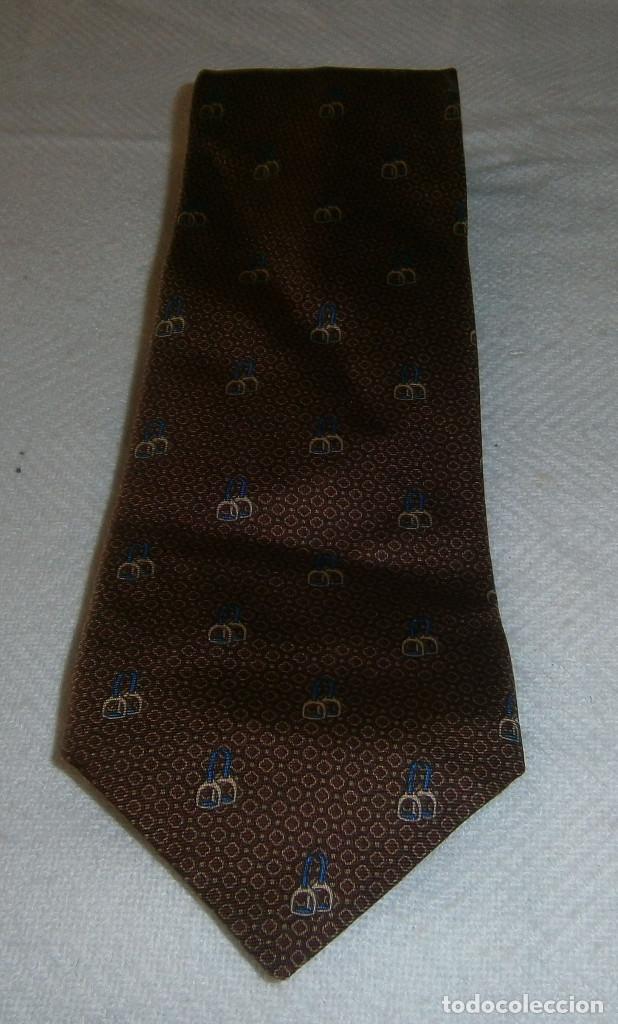 Vintage: corbata de seda hecha a mano - Foto 1