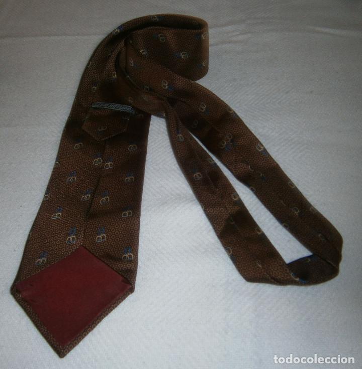 Vintage: corbata de seda hecha a mano - Foto 2
