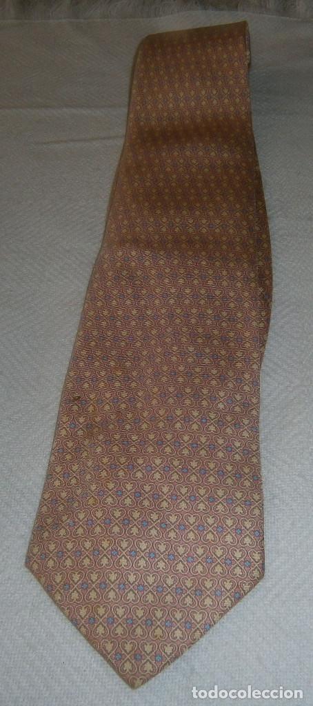 Vintage: corbata de seda hecha a mano Lester - Foto 1