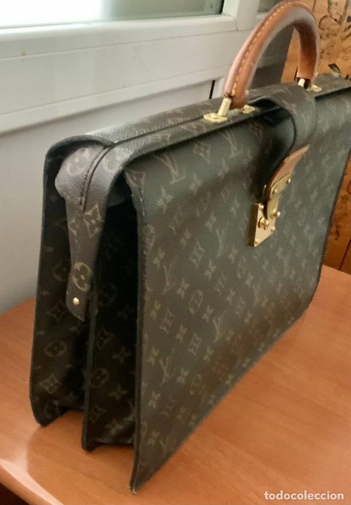 Maleta portafolio louis vuitton de cuero color - Vendido en Venta Directa -  283731328