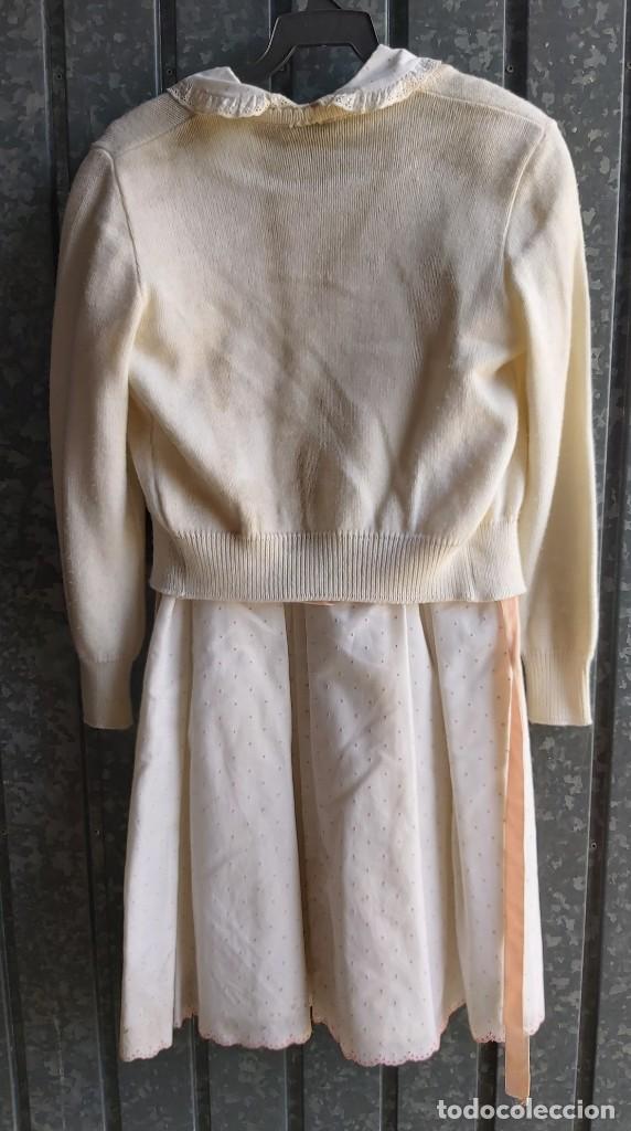 Vintage: Vestido y rebeca antiguos - Foto 3