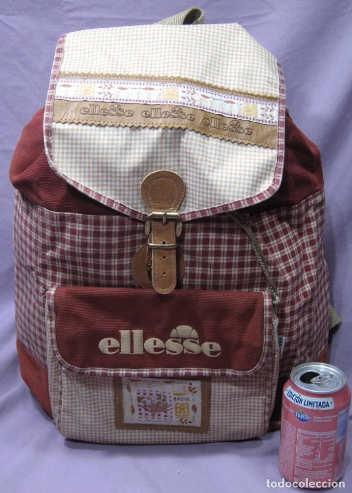 Vintage: Mochila ELLESSE Green World Eco Basic de 1990. - Foto 1