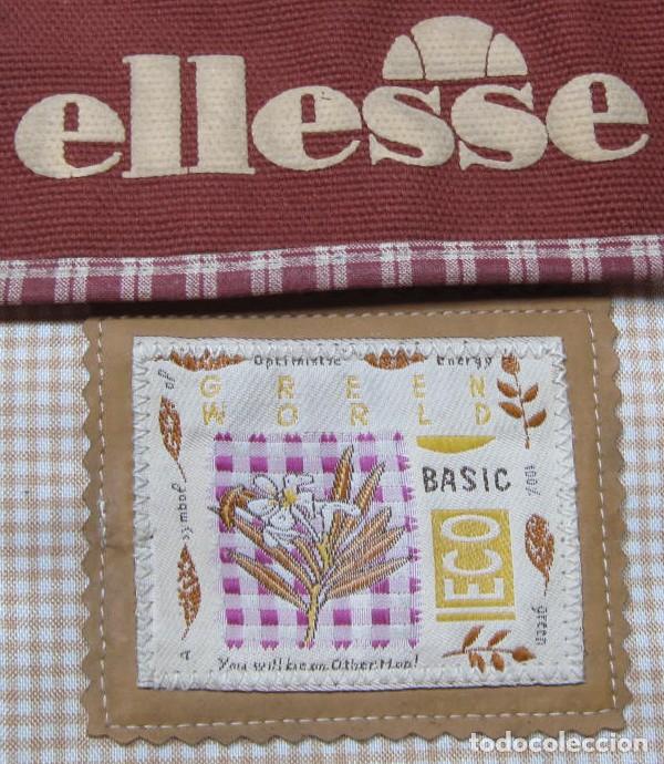 Vintage: Mochila ELLESSE Green World Eco Basic de 1990. - Foto 6